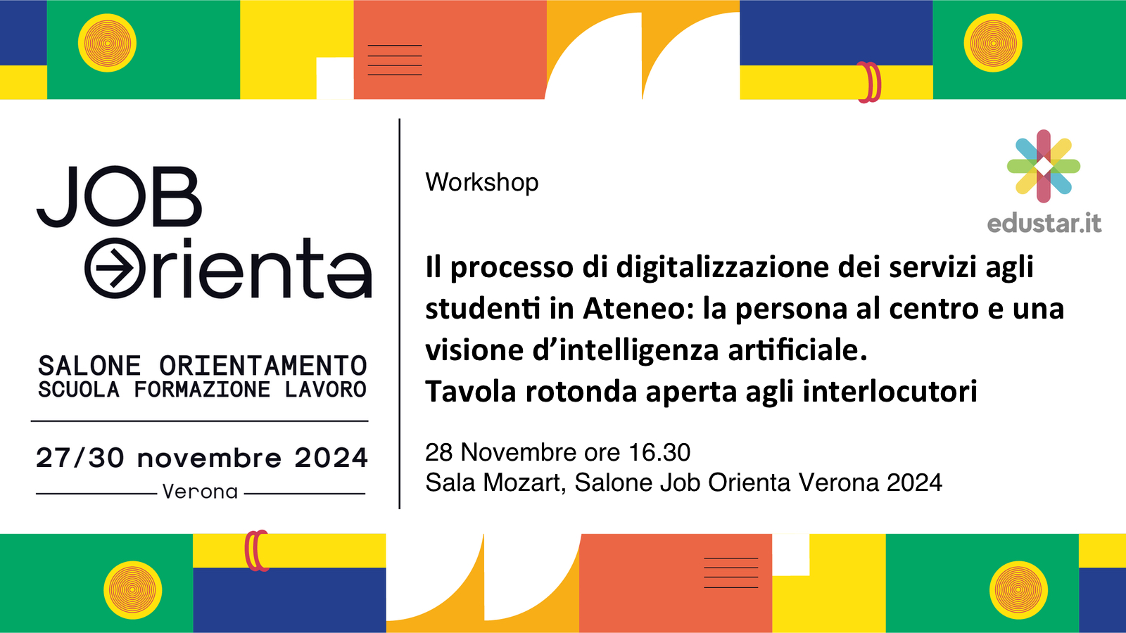 Immagine articolo Il processo di digitalizzazione dei servizi agli studenti in Ateneo: la persona al centro e una visione d’intelligenza artificiale. Tavola rotonda aperta agli interlocutori